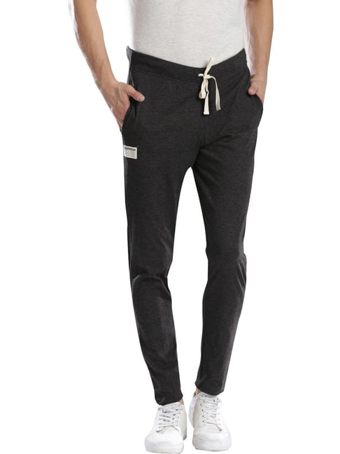 Buy Hubberholme Black Slim Fit Trackpants for Mens Online  Tata CLiQ