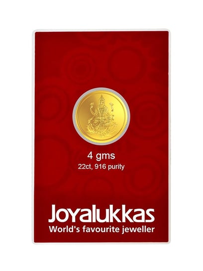 Joyalukkas 1 gm gold on sale coin