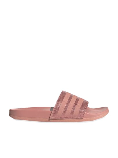 Buy Adidas Adilette Comfort Pink Casual Sandals for Women at Best