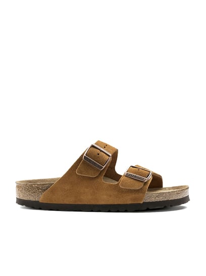 Buy Birkenstock Arizona Tan Regular Width Casual Sandals for Men