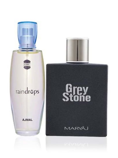 Ajmal Raindrops EDP 50ML Long Lasting Scent Spray Chypre Perfume Gift For  Women - Made In Dubai