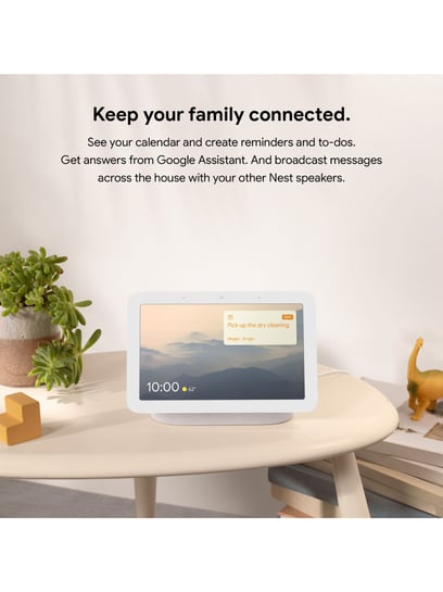 Buy Google Nest Hub 2021 (Chalk) Online At Best Price @ Tata CLiQ