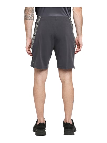 Buy Black Panther Sports Grey Regular Fit Shorts for Men's Online