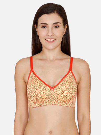 Buy Rosaline by Zivame Yellow Under Wired Padded T-Shirt Bra for Women  Online @ Tata CLiQ