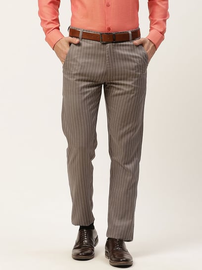 Cruna drawstring waist striped MITTE pants men - Glamood Outlet