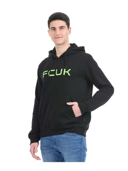 Fcuk best sale black hoodie