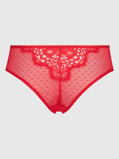 Buy Hunkemoller Red Lace Panty for Women Online @ Tata CLiQ
