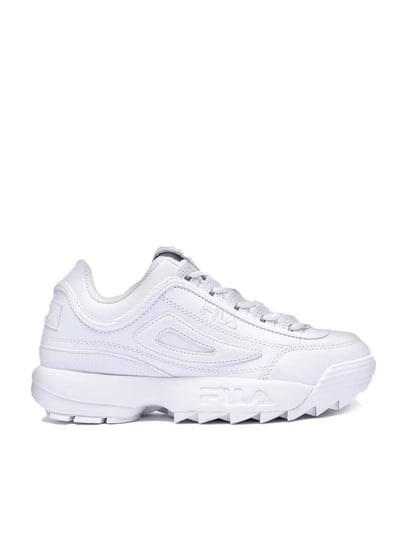 All white fila best sale disruptor