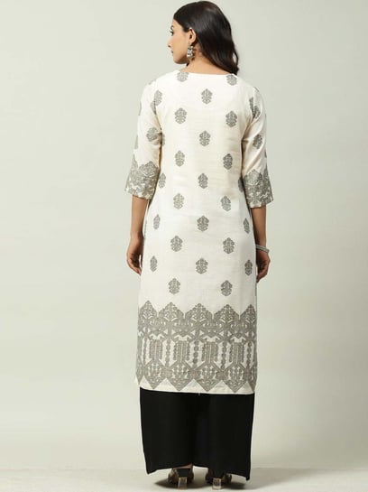 Biba sale white kurtis