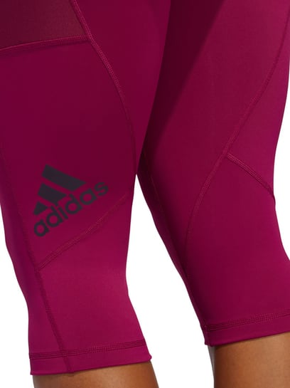 Buy Adidas Red Mid Rise TF Capri Tights for Women Online @ Tata CLiQ