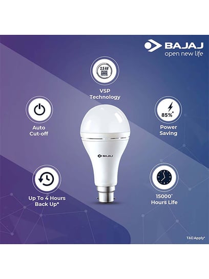 Bajaj 9 watt led deals bulb price