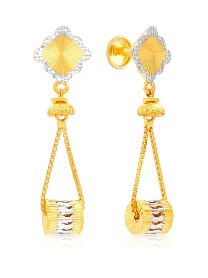 Buy Malabar Gold Earring USEG9921285 for Women Online | Malabar Gold &  Diamonds