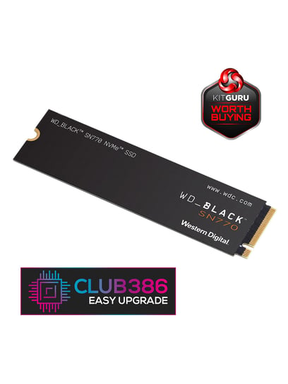 Buy WD WD_Black SN770 WDS100T3X0E 1TB M.2 PCIe NVMe SSD (Black