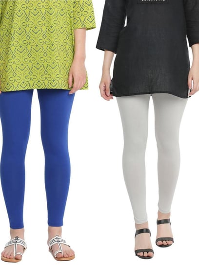 Buy Dollar Missy Multicolor Leggings (Pack of 2) for Women Online @ Tata  CLiQ