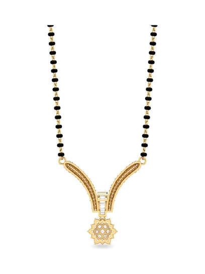 Gold mangalsutra deals price pc jewellers