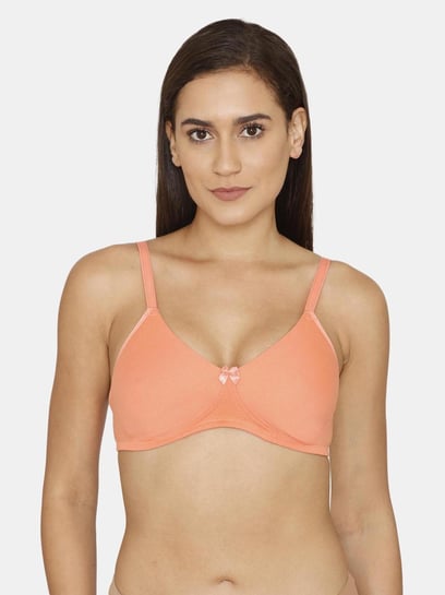 Buy Peach Bras for Women by Rosaline Online