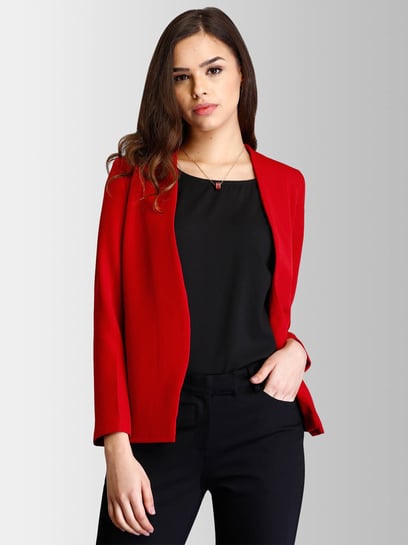 red jacket women