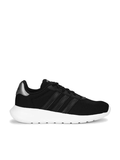 Adidas neo women's lite shop racer sneaker  black/white