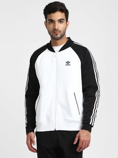 adidas originals black and white jacket