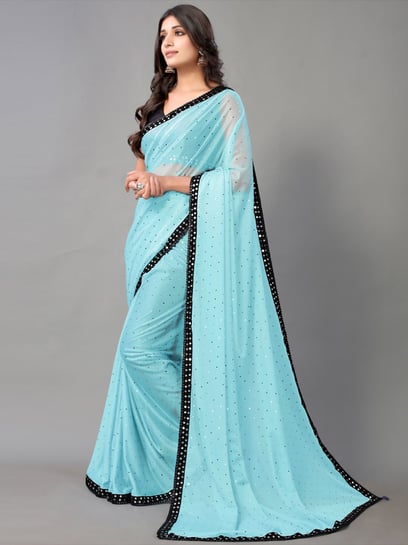 Surpassing Navy Blue Soft Banarasi Silk Saree With Glowing Blouse Piec –  LajreeDesigner