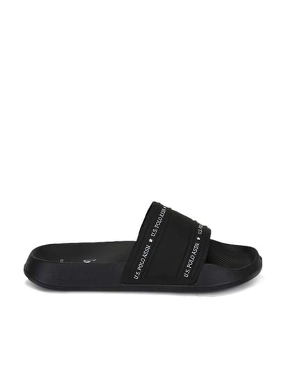 Buy U.S. Polo Assn. Men s WODE 3.0 Black Casual Sandals for Men at