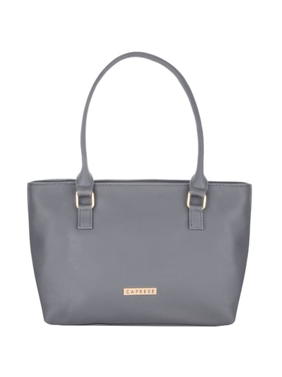 Buy Caprese Blue Solid Medium Shoulder Bag Online At Best Price @ Tata CLiQ