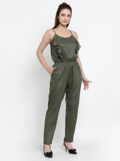 Olive cheap green playsuit