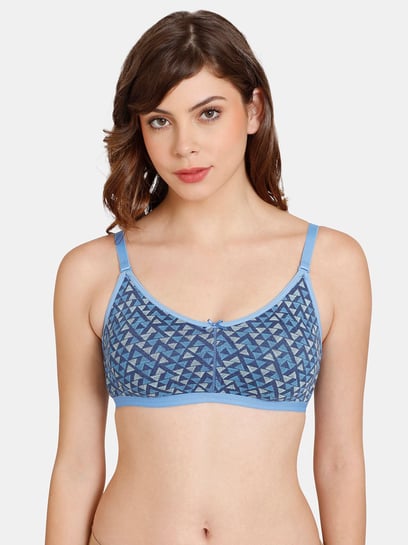 Buy Rosaline by Zivame Blue Under-Wired T-Shirt Bra for Women's Online @  Tata CLiQ