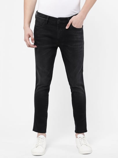 Buy Wrangler Black Slim Fit Jeans for Mens Online @ Tata CLiQ