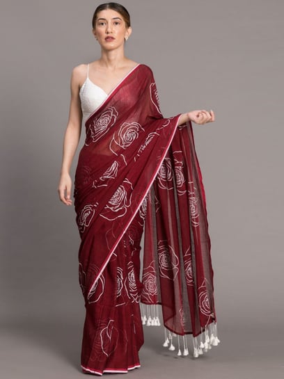 Dark Maroon With Featuring Copper Design Kancheepuram Silk Saree. | Jolly  Silks - The Destination Of Silks | Online shopping site - Jolly Silks