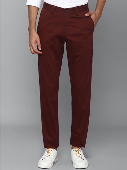 Buy Dark Brown Trousers & Pants for Men by Red chief Online | Ajio.com