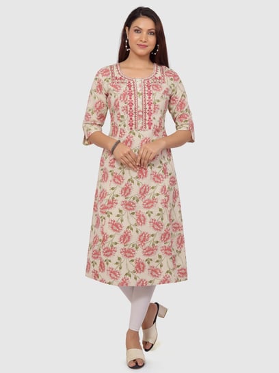 Cotton shop culture kurtis