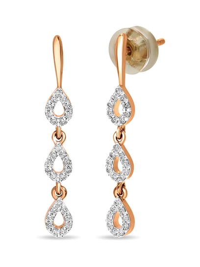 Fiona Diamonds Diamond Jewellery : Buy Fiona Diamonds Topaz Lab Grown Diamond  Earrings Online | Nykaa Fashion