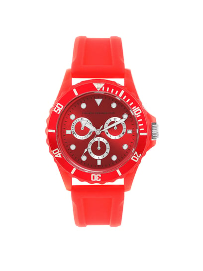 Buy WAVE LONDON Curve Red & White Ladies Watch | Shoppers Stop