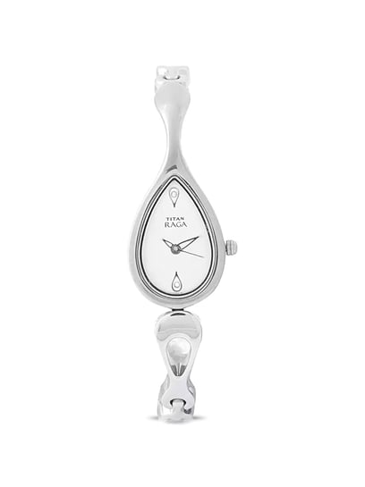 Titan raga silver watches hot sale