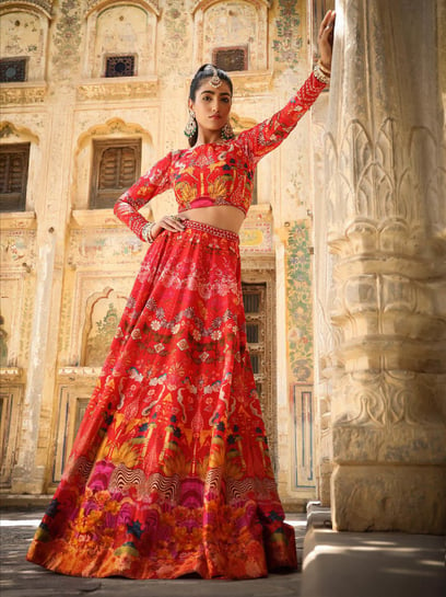 ZARI - A woman in red lehenga choli is never ugly and... | Facebook