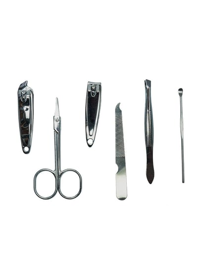 WAZDORF Stainless Steel 18 IN 1 Professional Manicure Set Nail Cutter For  Women Nail Scissors Luxury Grooming Kit Manicure Pedicure Kit For Women Nail  Acne Remover needle, Blackhead Tool With Leather Case (