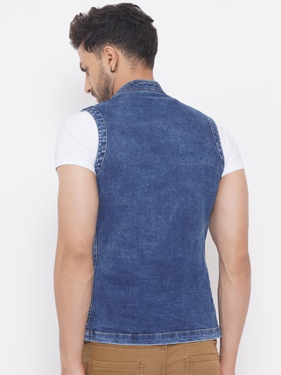 Jeans and sales nehru jacket