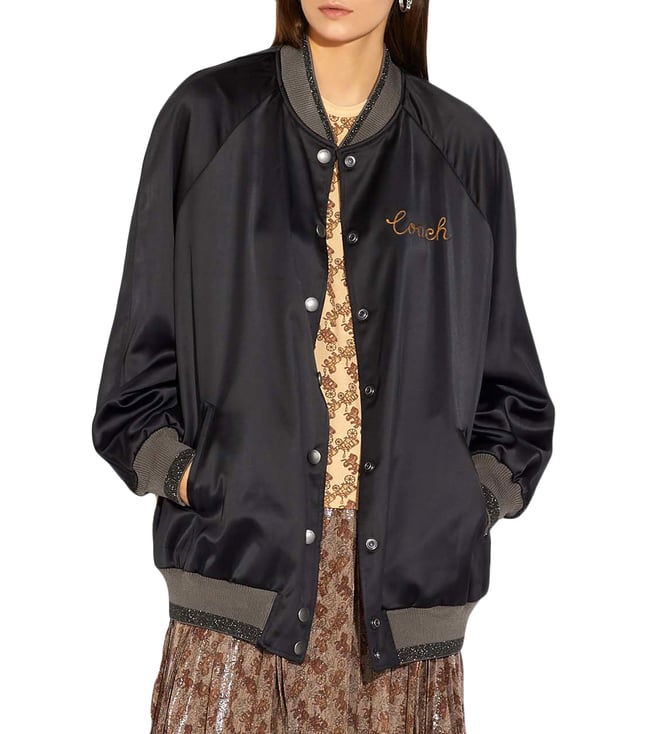 reversible souvenir jacket with horse and carriage