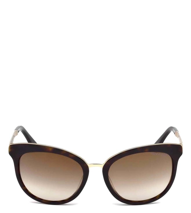 Buy Tom Ford Brown FT0461 Cat Eye Sunglasses for Women Online @ Tata CLiQ  Luxury