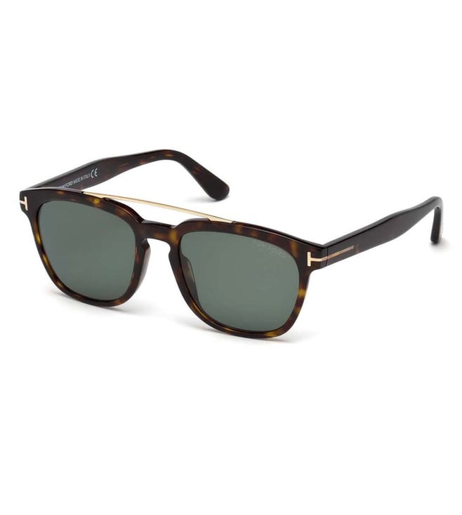 Buy Tom Ford Sap Green FT0516 Square Sunglasses for Men Online @ Tata ...