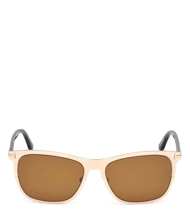 Buy Tom Ford Brown FT0526 Square Sunglasses for Men Online @ Tata CLiQ  Luxury