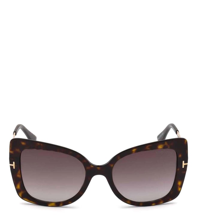 Buy Tom Ford Brown FT0609 Butterfly Sunglasses for Women Online @ Tata CLiQ  Luxury