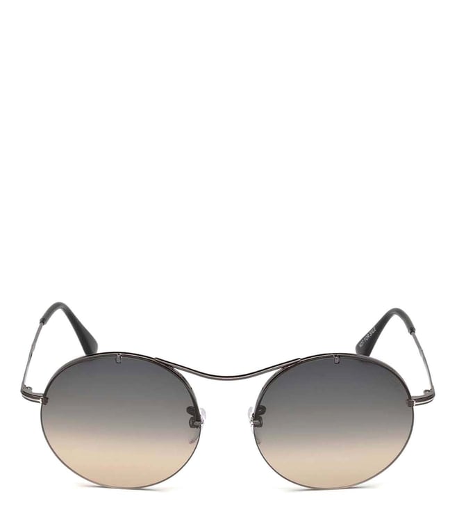 Buy Tom Ford Light Grey FT0565 Oval Sunglasses for Women Online @ Tata CLiQ  Luxury