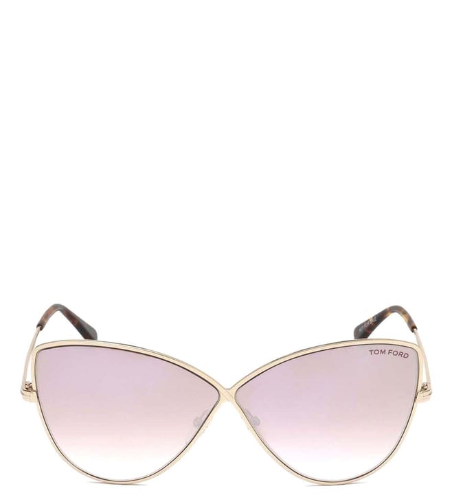 Buy Tom Ford Pink FT0569 Butterfly Sunglasses for Women Online @ Tata CLiQ  Luxury