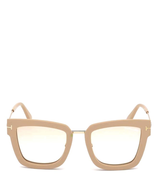Buy Tom Ford Cocoa Brown FT0573 Square Sunglasses for Women Online @ Tata  CLiQ Luxury