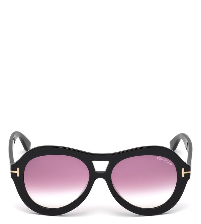 Buy Tom Ford Purple Oval Sunglasses for Women Online @ Tata CLiQ Luxury