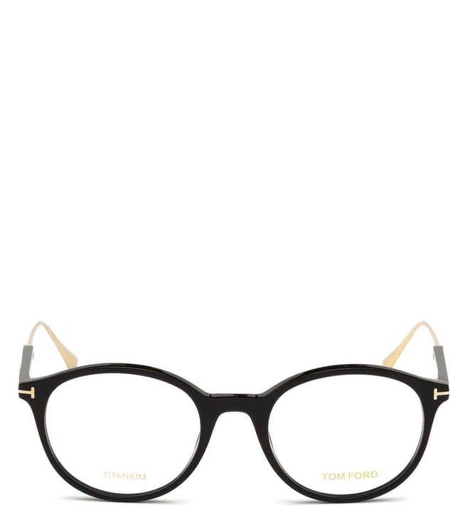 Buy Tom Ford Black Round Eye Frames for Men Online @ Tata CLiQ Luxury