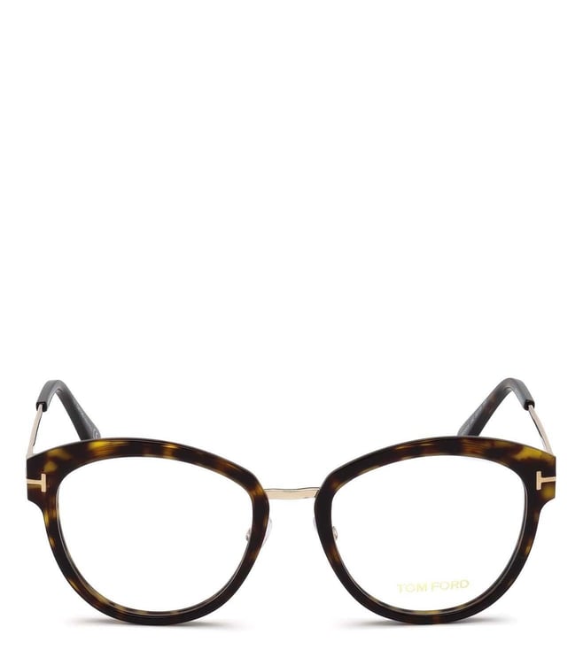 Buy Tom Ford Brown Oval Eye Frames for Women Online @ Tata CLiQ Luxury