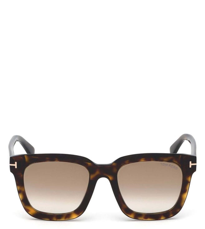 Buy Tom Ford Brown Square Sunglasses for Women Online @ Tata CLiQ Luxury